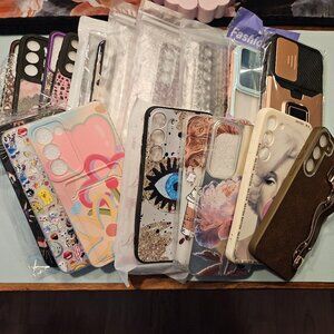 NEW! | Set of 19 Smartphone Hard Cases for Samsung Galaxy S23 Plus - NWOT